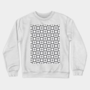 Simple Square Pattern Crewneck Sweatshirt